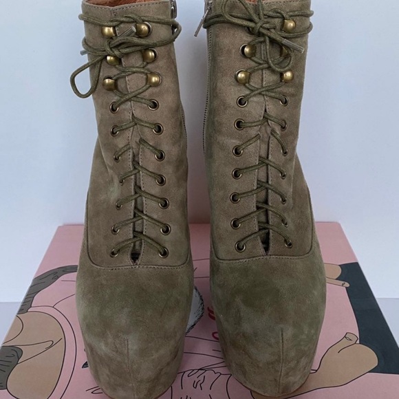 Jeffrey Campbell taupe damsels - Picture 2 of 6